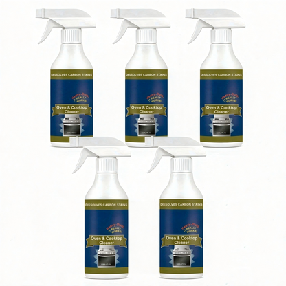 Oven & Stovetop Cleaner Spray – Powerful Grease & Burnt-On Stain Remover