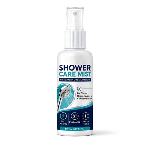 Bathroom Limescale Remover Spray – Water Spot Cleaner for Showerheads, Faucets & Bathroom Fixtures