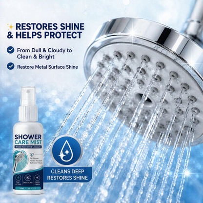 Bathroom Limescale Remover Spray – Water Spot Cleaner for Showerheads, Faucets & Bathroom Fixtures