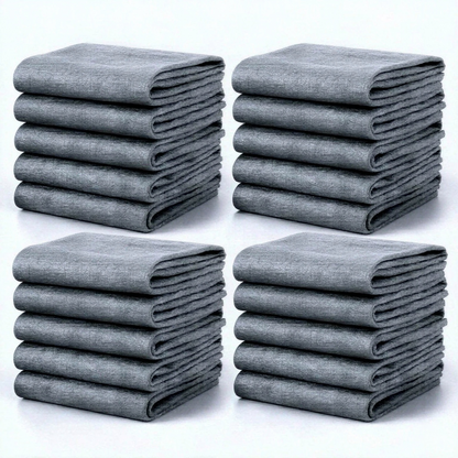 Premium Microfiber Glass Cleaning Cloth  – Streak-Free, Lint-Free & Ultra Absorbent