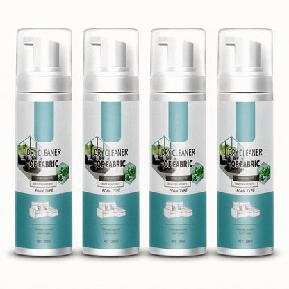 Multi-Purpose Fabric Cleaner Spray – Foam Cleaner for Sofas, Carpets, Curtains & Car Interiors