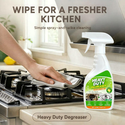 Heavy-Duty Kitchen Degreaser Spray – Powerful Grease & Grime Cleaner