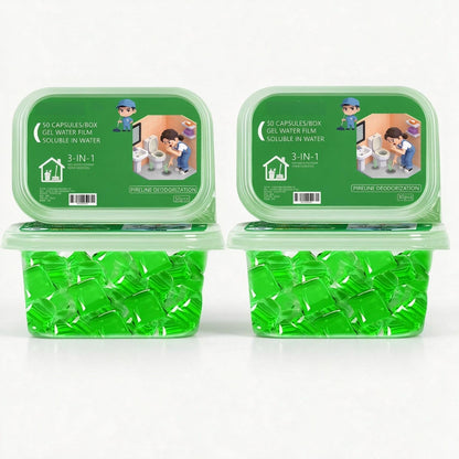 Drain Odor Eliminator Gel Beads – Fresh Scent Cleaner for Bathroom & Kitchen Pipes