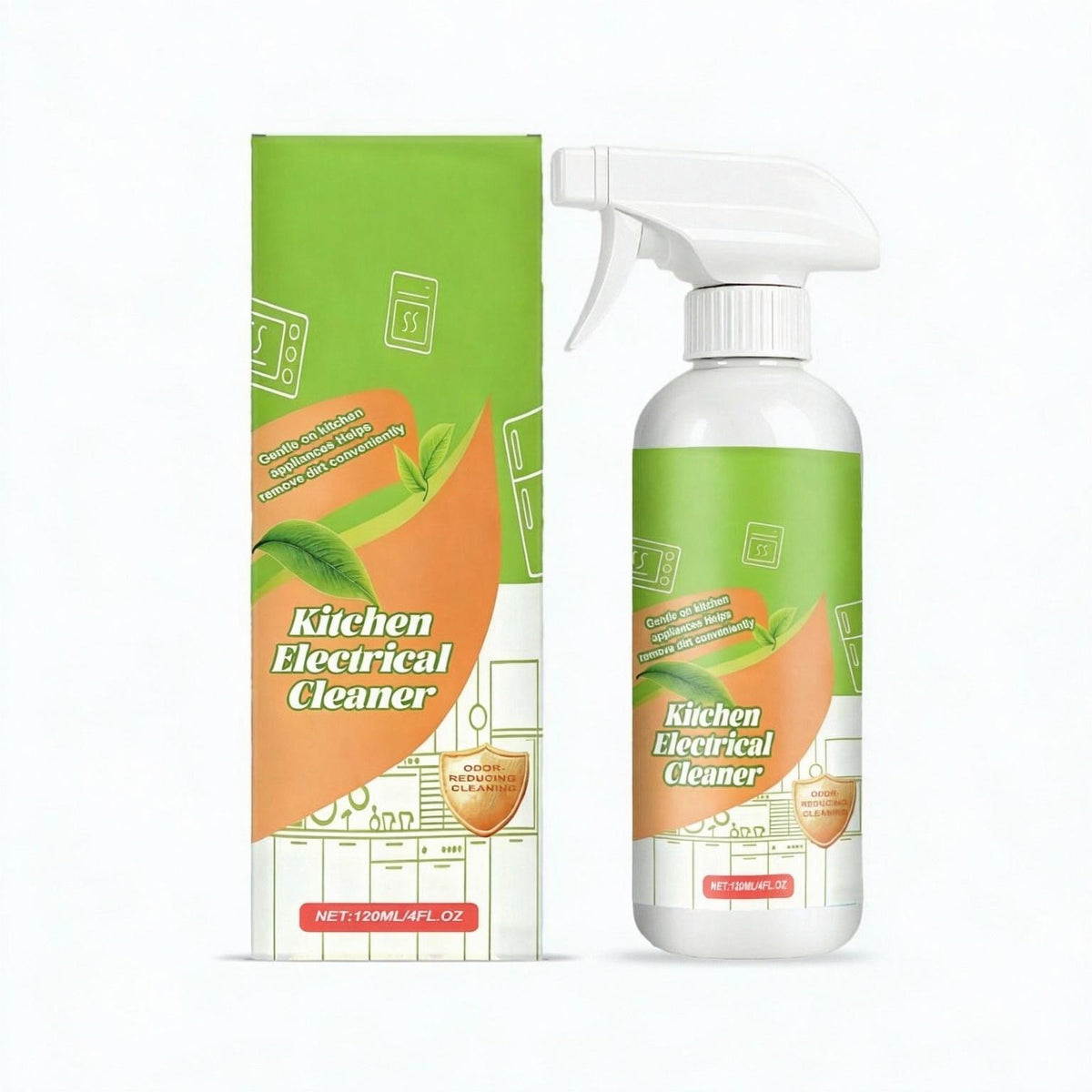Kitchen Appliance Cleaner Spray – Easy Grease & Grime Cleaning for Everyday Kitchen Care