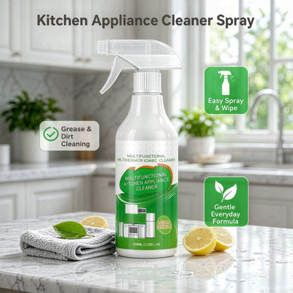 Kitchen Appliance Cleaner Spray – Easy Grease & Grime Cleaning for Everyday Kitchen Care