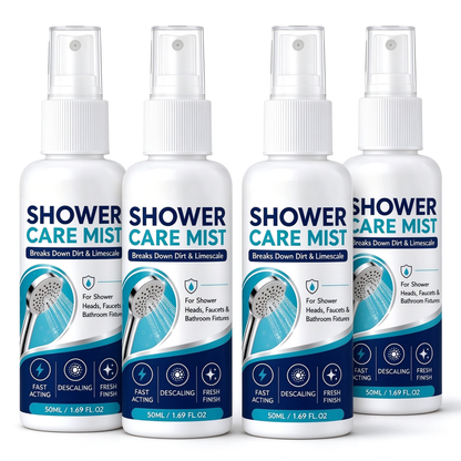 Bathroom Limescale Remover Spray – Water Spot Cleaner for Showerheads, Faucets & Bathroom Fixtures