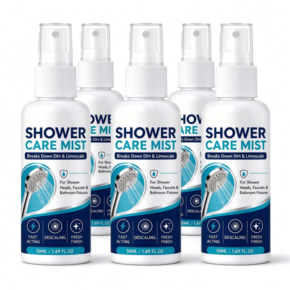 Bathroom Limescale Remover Spray – Water Spot Cleaner for Showerheads, Faucets & Bathroom Fixtures