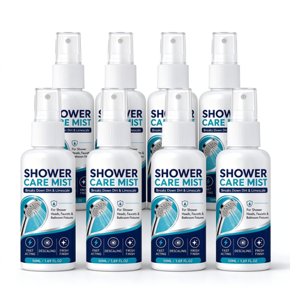 Bathroom Limescale Remover Spray – Water Spot Cleaner for Showerheads, Faucets & Bathroom Fixtures
