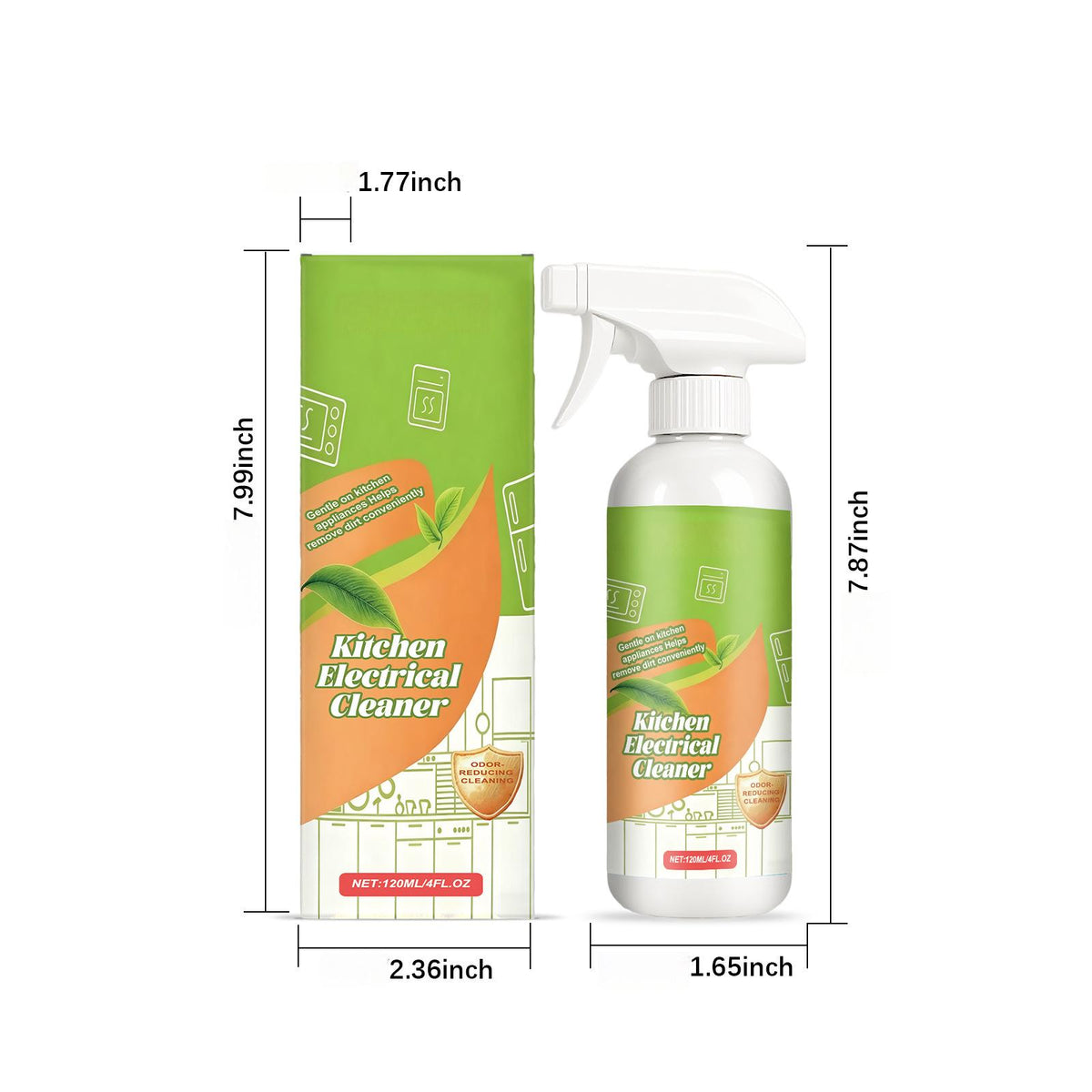 Kitchen Appliance Cleaner Spray – Easy Grease & Grime Cleaning for Everyday Kitchen Care