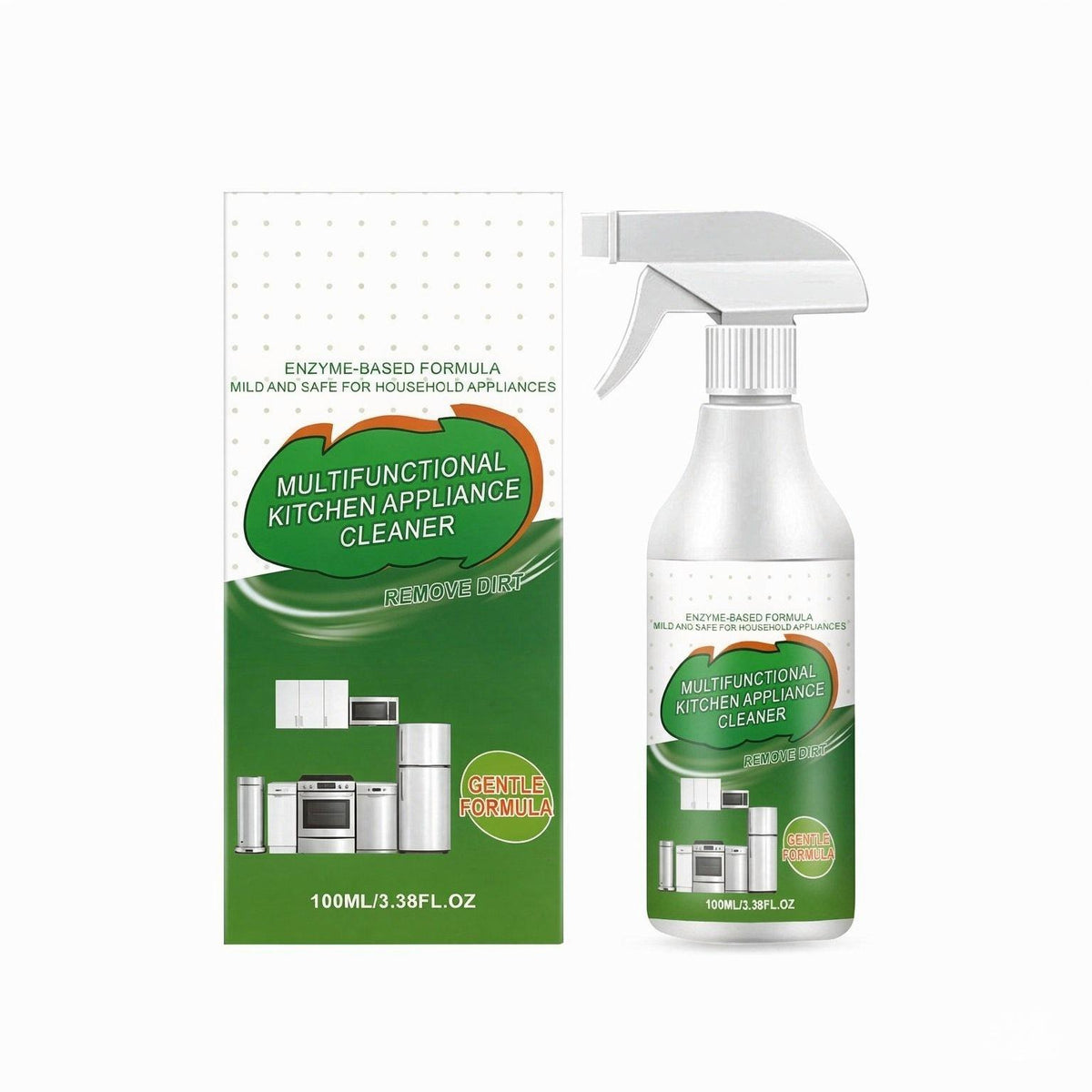 Kitchen Appliance Cleaner Spray – Easy Grease & Grime Cleaning for Everyday Kitchen Care