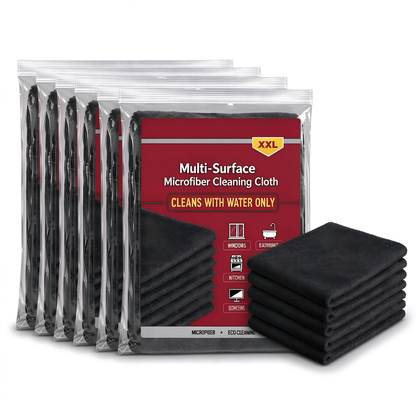 Multi-Surface Microfiber Cleaning Cloth – Streak-Free & Super Absorbent
