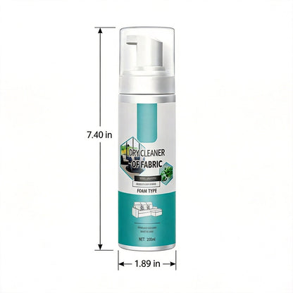 Multi-Purpose Fabric Cleaner Spray – Foam Cleaner for Sofas, Carpets, Curtains & Car Interiors